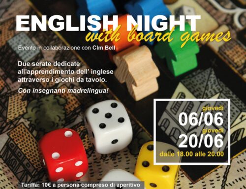 ENGLISH NIGHT with board games